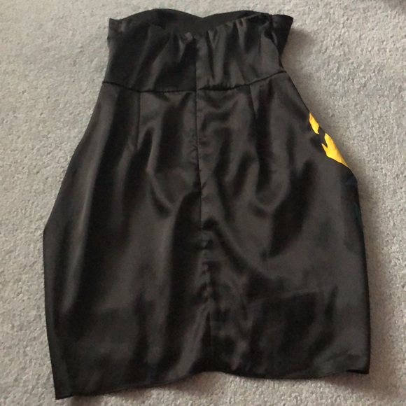 Forever21 Strapless Painted Flower Print Dress - Picture 4 of 4